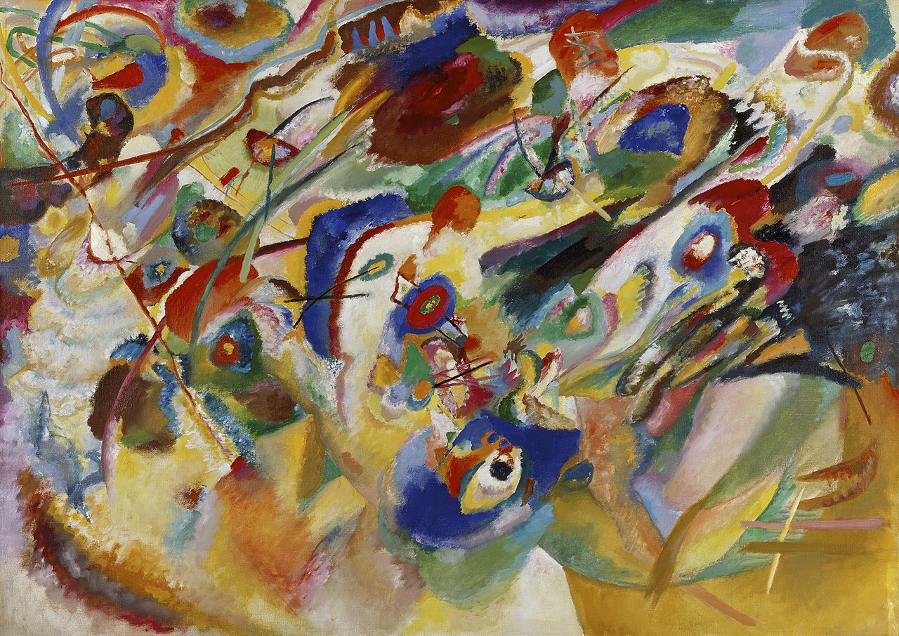 Wassily Kandinsky Study for Composition VII, Draft 2 - Hand Painted Oil Painting