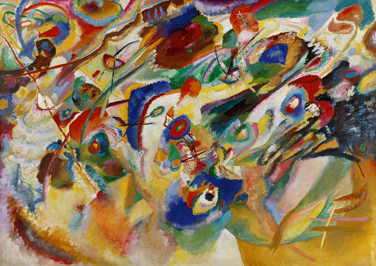 Wassily Kandinsky Study for Composition VII, Draft 2 - Hand Painted Oil Painting