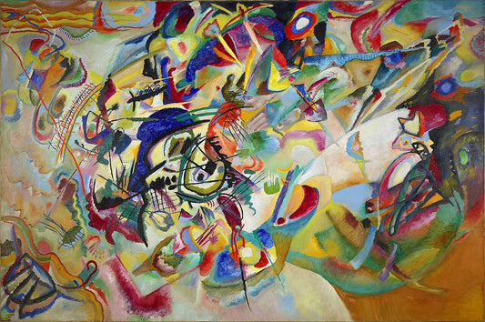 Wassily Kandinsky Composition VII - Hand Painted Oil Painting
