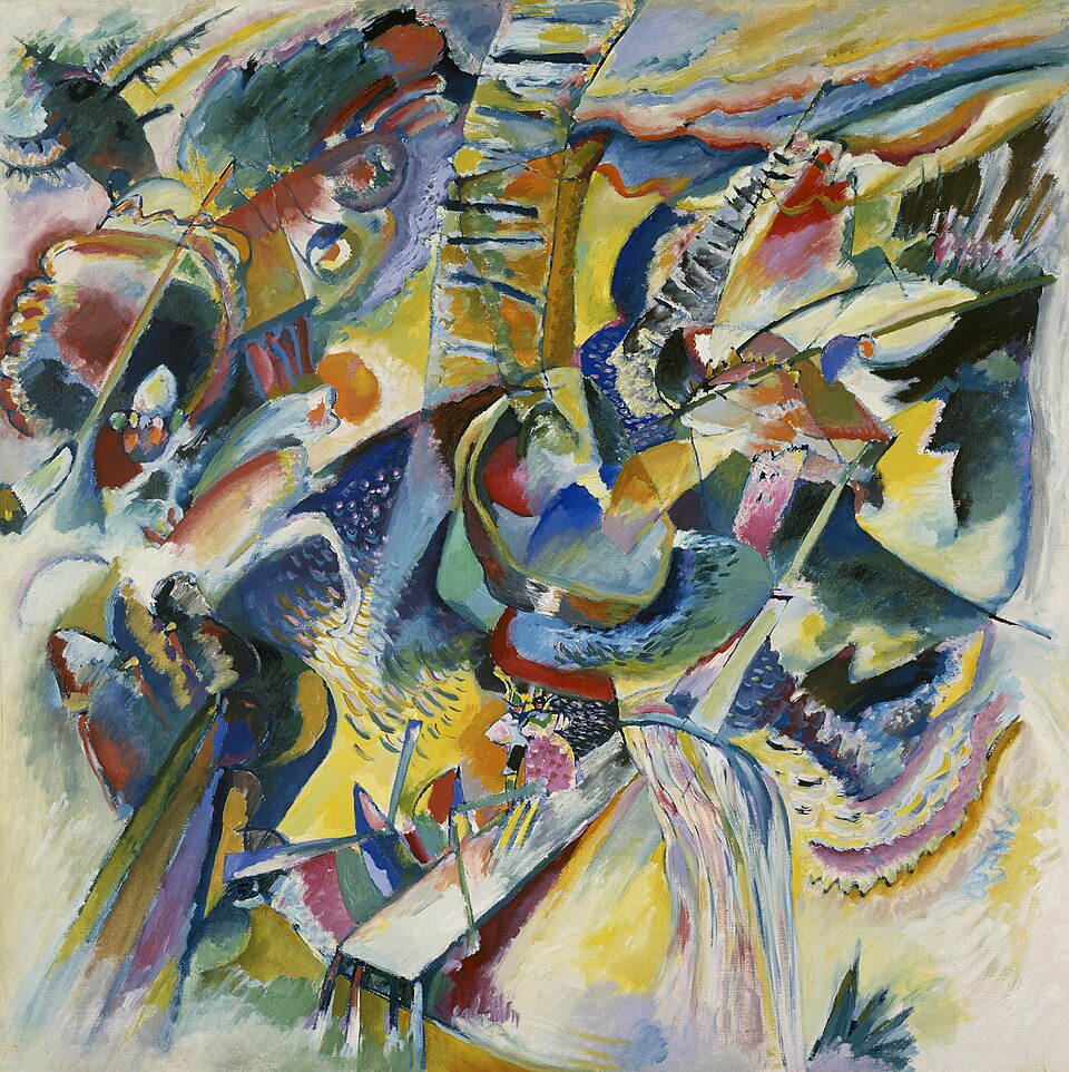 Wassily Kandinsky Improvisation Klamm - Hand Painted Oil Painting
