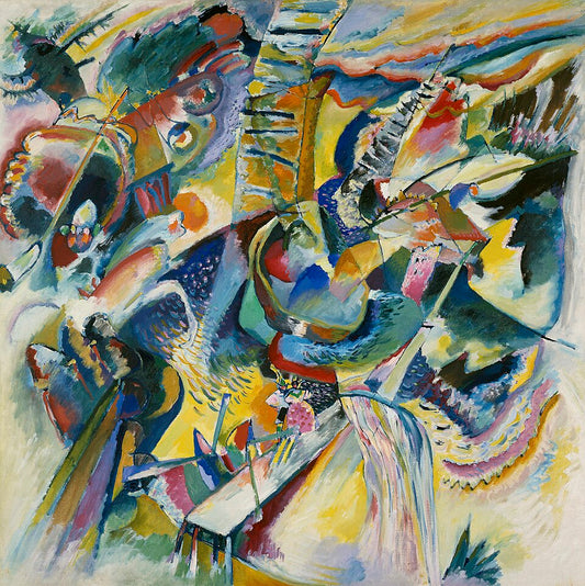 Wassily Kandinsky Improvisation Klamm - Hand Painted Oil Painting