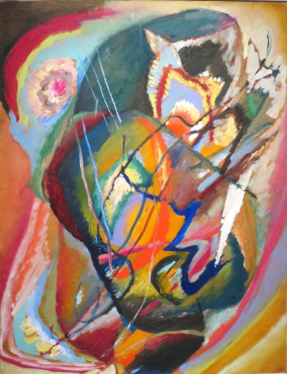 Wassily Kandinsky Untitled Improvisation - Hand Painted Oil Painting