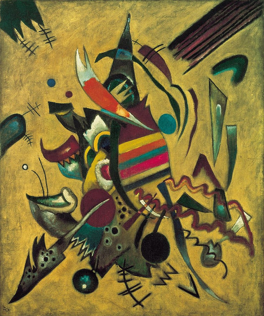 Wassily Kandinsky Points - Hand Painted Oil Painting