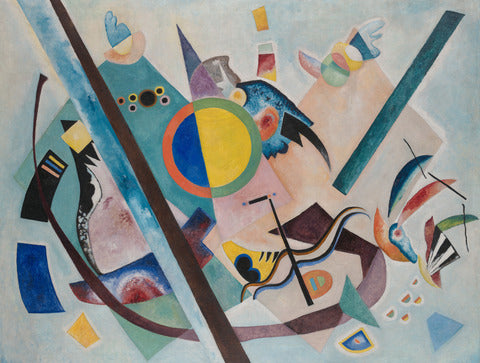 Wassily Kandinsky Multicoloured Circle - Hand Painted Oil Painting