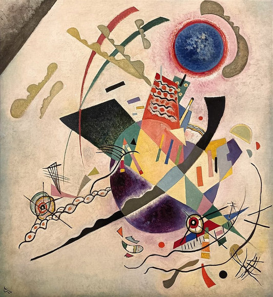 Wassily Kandinsky Blue Circle - Hand Painted Oil Painting