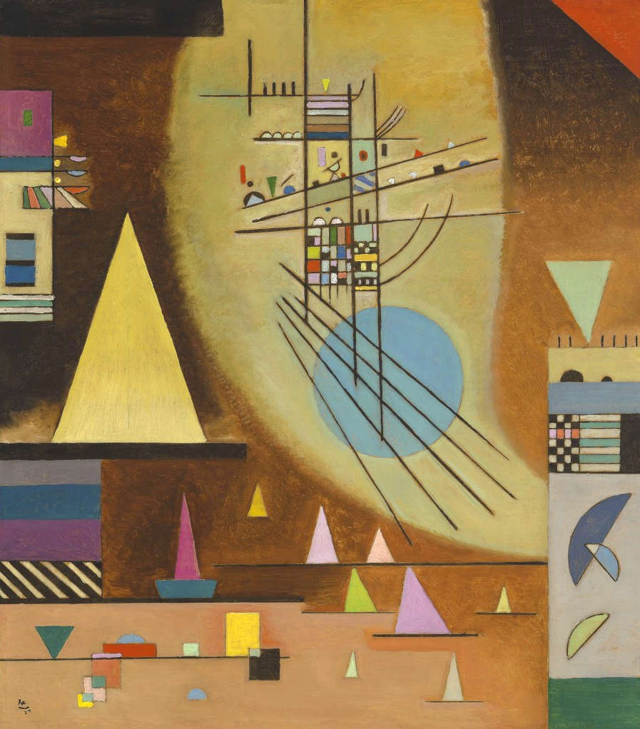 Wassily Kandinsky Fall Silent - Hand Painted Oil Painting