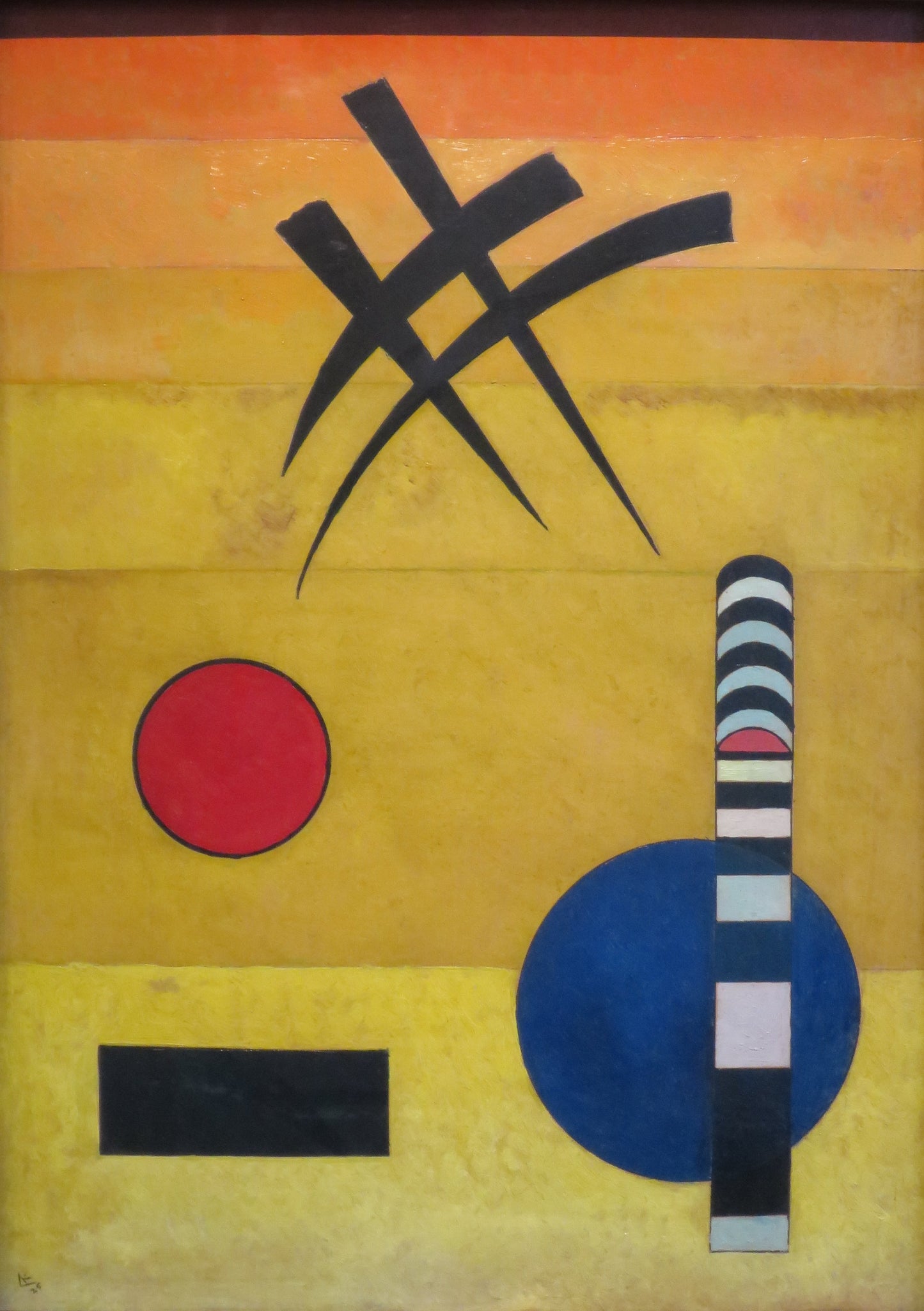Wassily Kandinsky Sign - Hand Painted Oil Painting