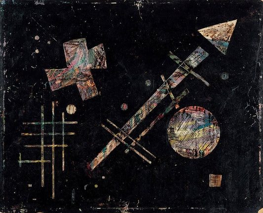 Wassily Kandinsky Isolated Sounds - Hand Painted Oil Painting