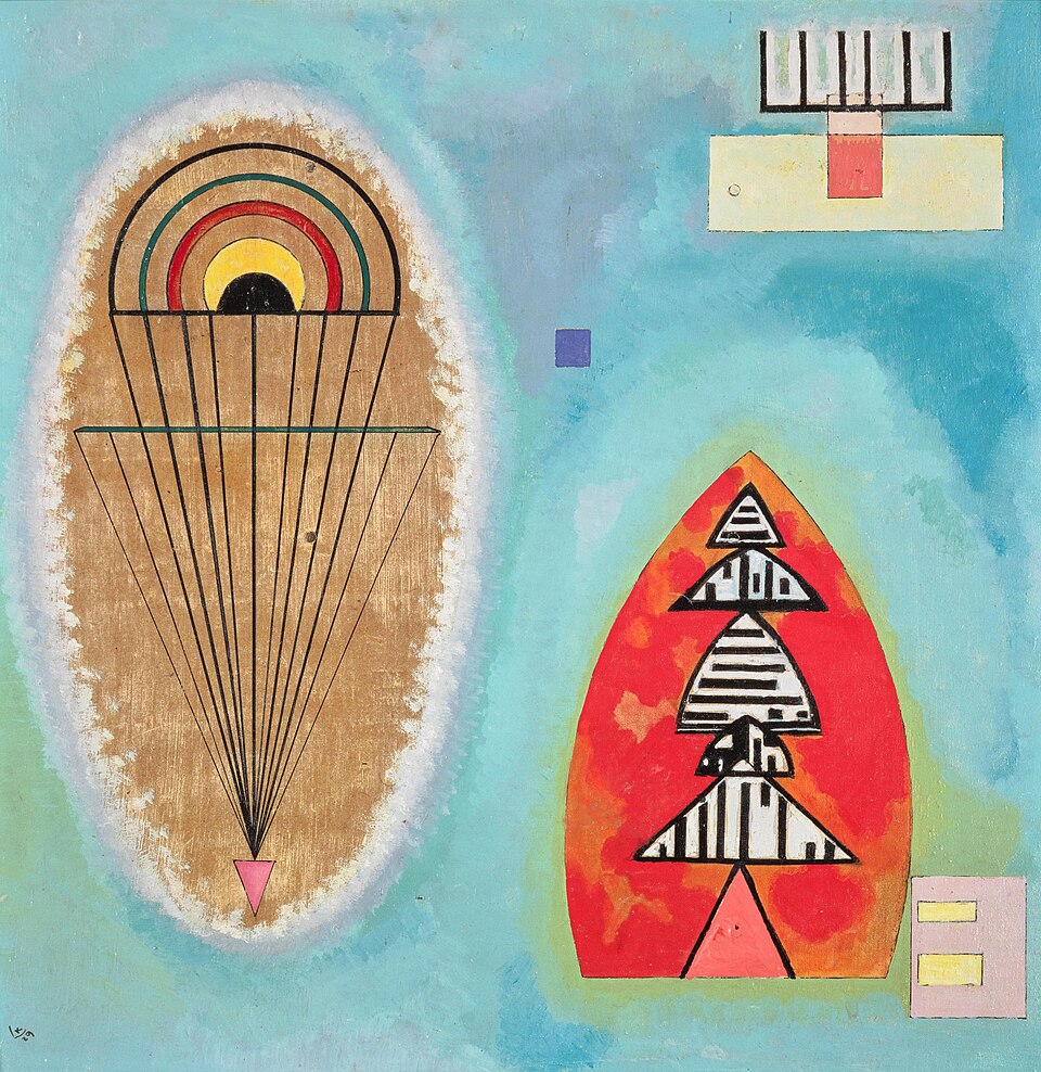 Wassily Kandinsky Cold - Hand Painted Oil Painting