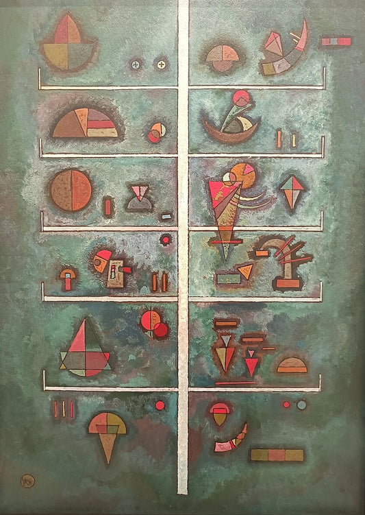 Wassily Kandinsky Levels - Hand Painted Oil Painting