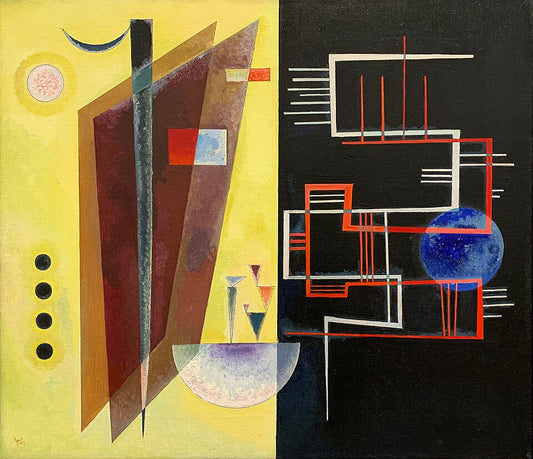 Wassily Kandinsky Inner Alliance - Hand Painted Oil Painting