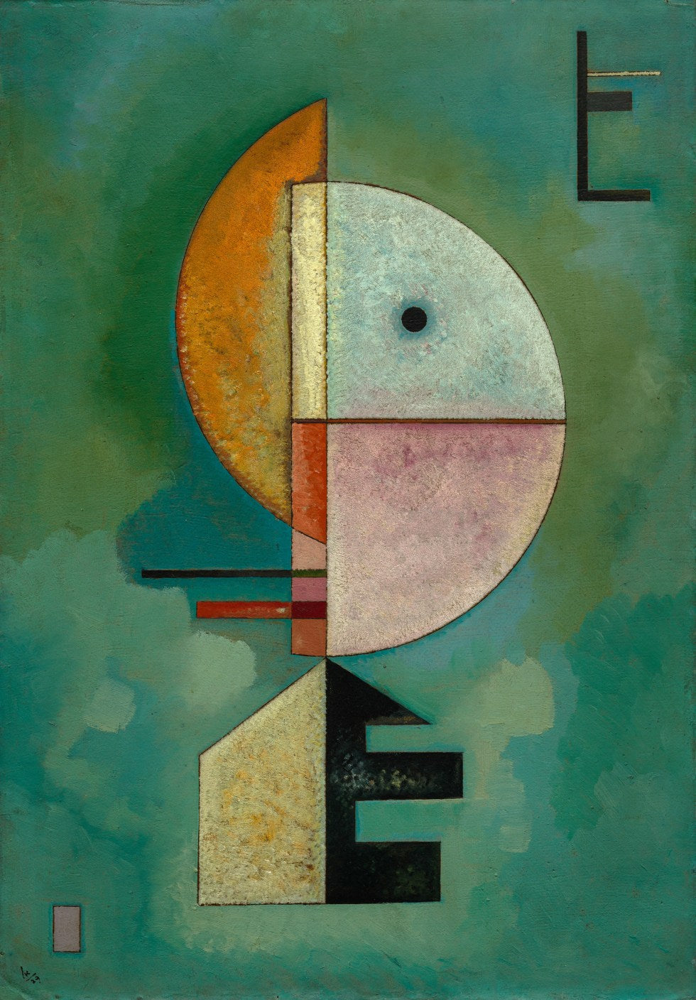 Wassily Kandinsky Upward - Hand Painted Oil Painting