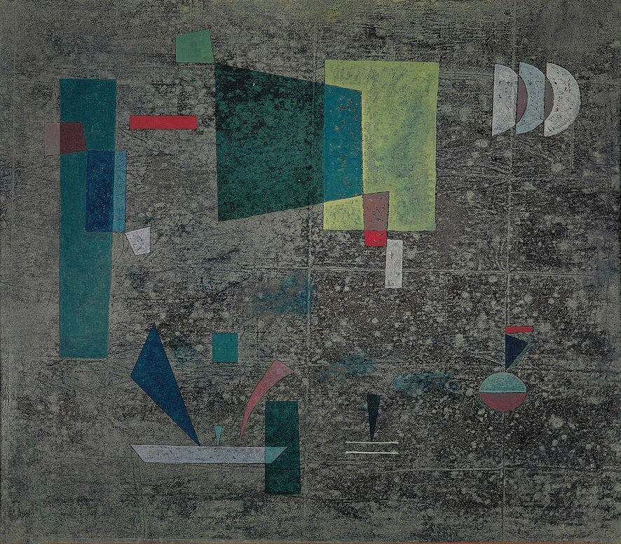 Wassily Kandinsky Slowed Release - Hand Painted Oil Painting