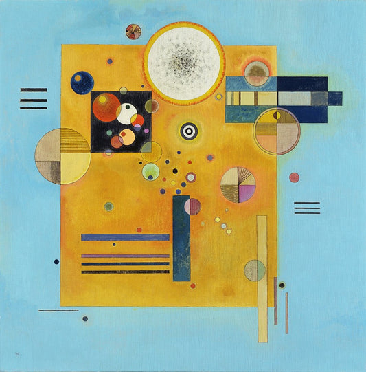 Wassily Kandinsky Soft Pressure - Hand Painted Oil Painting