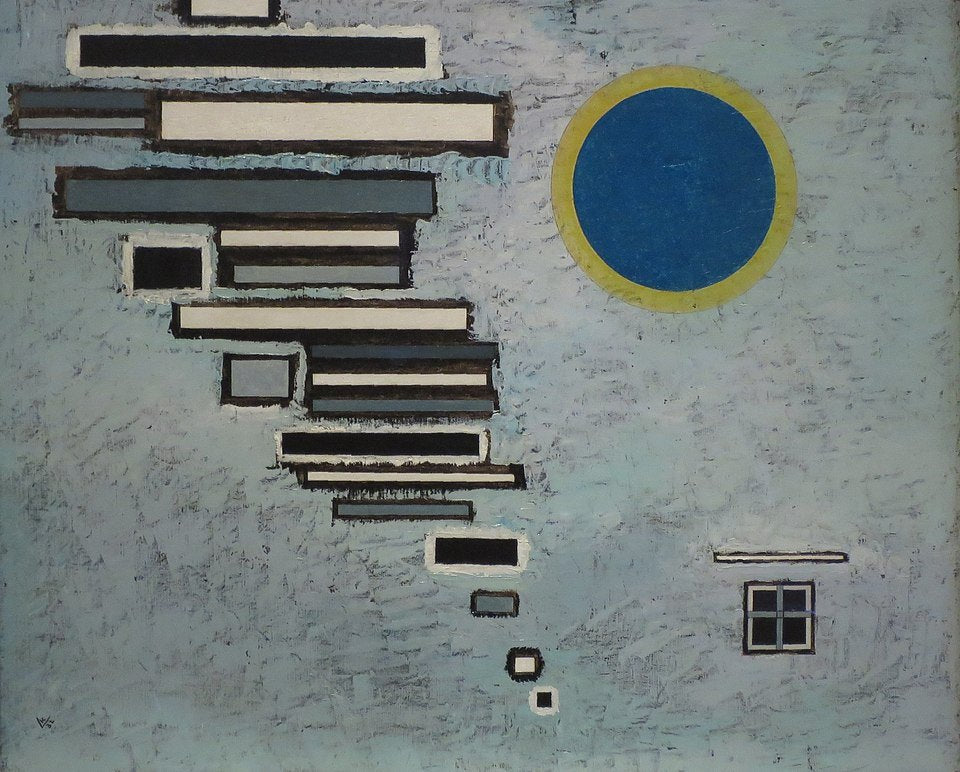 Wassily Kandinsky Unequal - Hand Painted Oil Painting