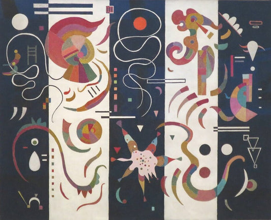 Wassily Kandinsky Striped - Hand Painted Oil Painting