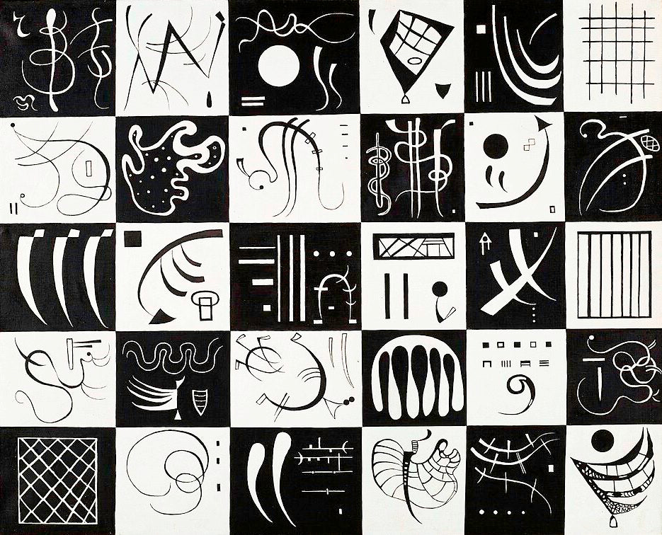 Wassily Kandinsky Thirty - Hand Painted Oil Painting
