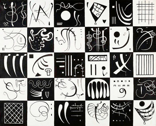 Wassily Kandinsky Thirty - Hand Painted Oil Painting
