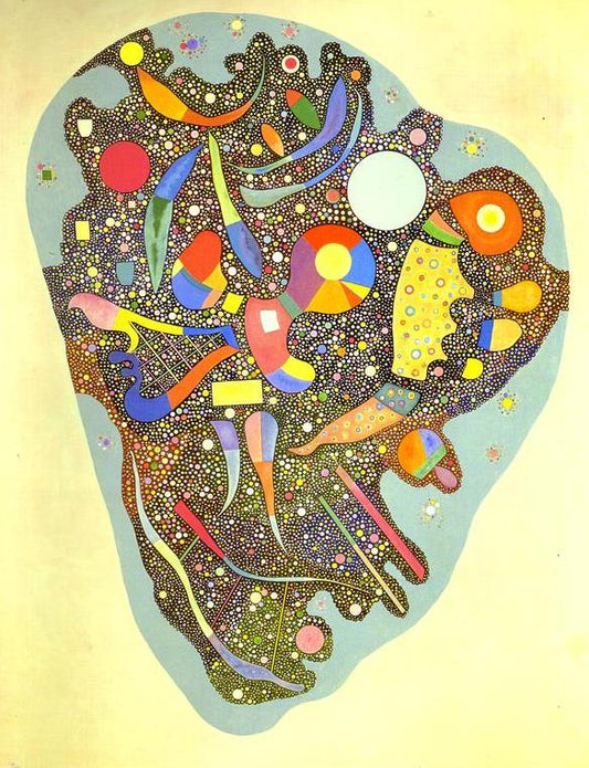 Wassily Kandinsky Colourful Ensemble - Hand Painted Oil Painting
