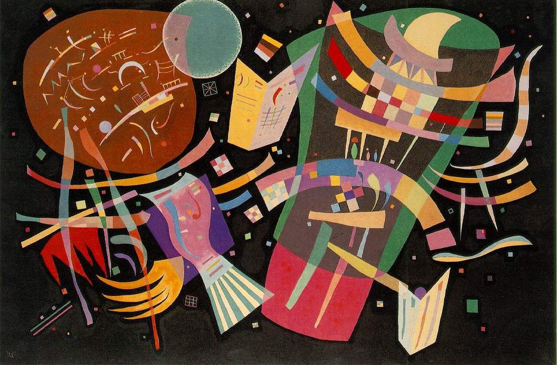 Wassily Kandinsky Composition X - Hand Painted Oil Painting