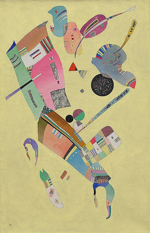 Wassily Kandinsky Moderation - Hand Painted Oil Painting