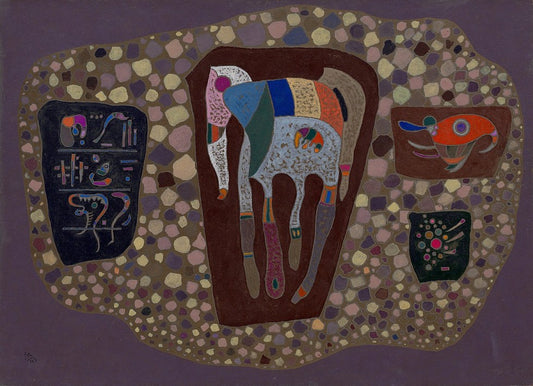 Wassily Kandinsky Fragments - Hand Painted Oil Painting