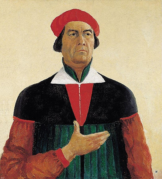  Kazimir Malevich Self Portrait - Hand Painted Oil Painting