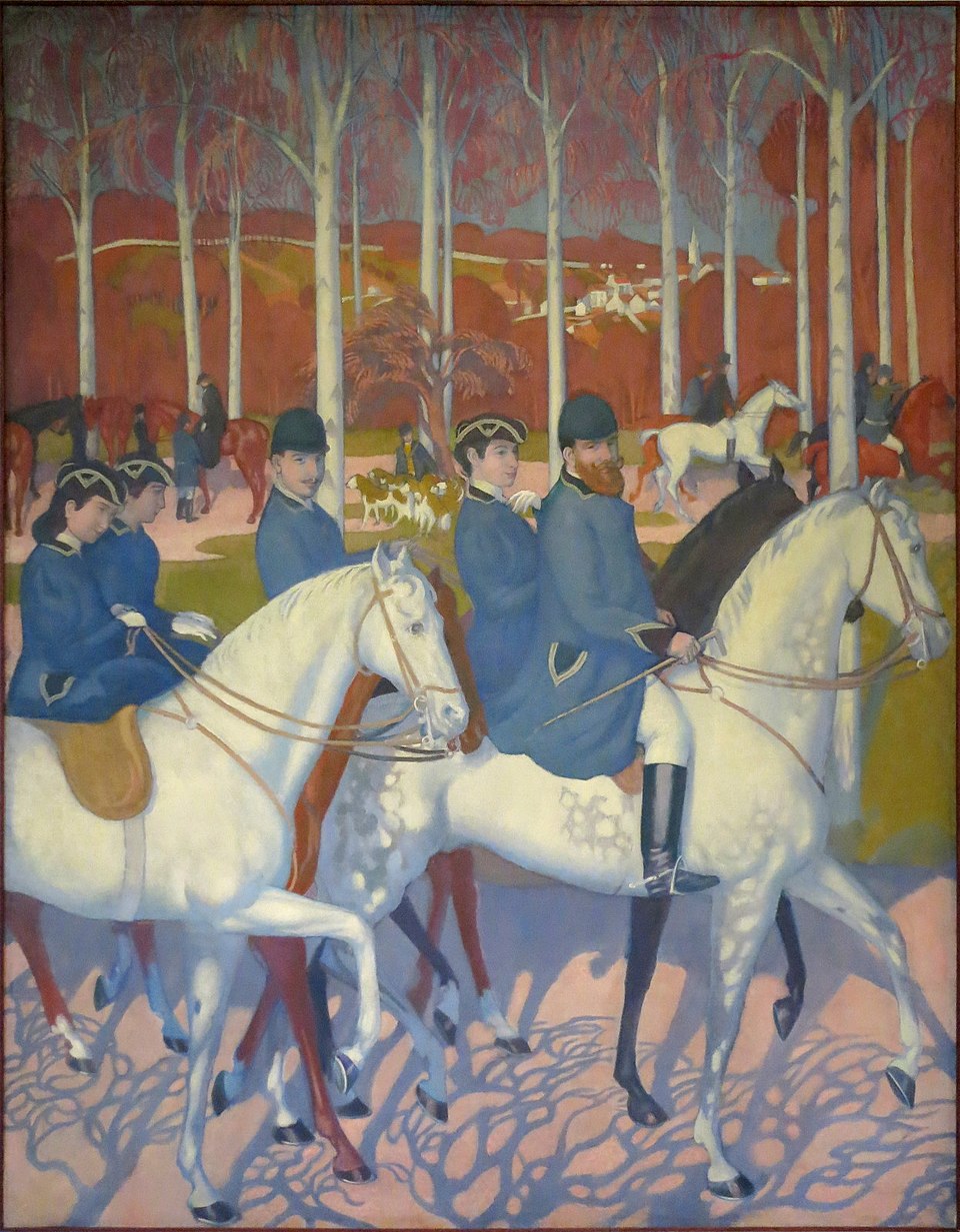 Maurice Denis La Légende de St Hubert - Hand Painted Oil Painting