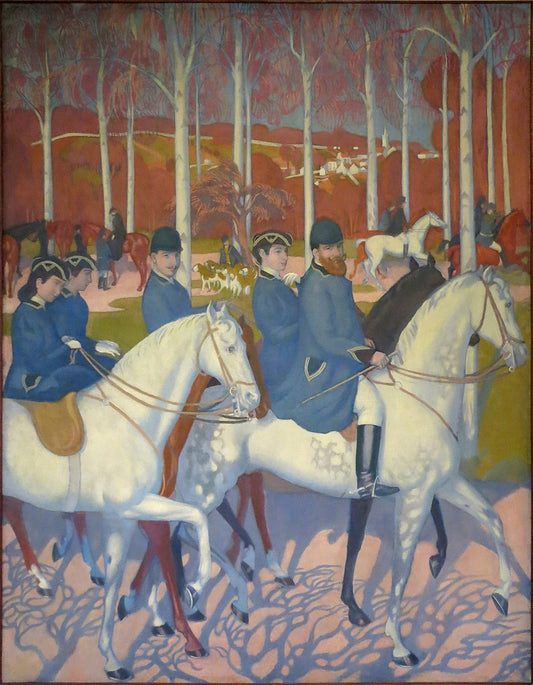 Maurice Denis La Légende de St Hubert - Hand Painted Oil Painting