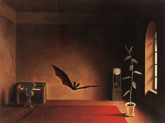 Franz Sedlacek Song in the Twilight - Hand Painted Oil Painting