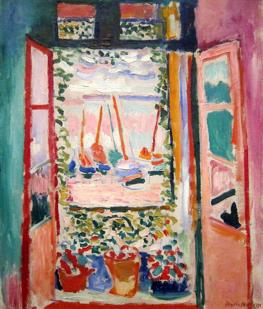 Henri Matisse The Open Window - Hand Painted Oil Painting
