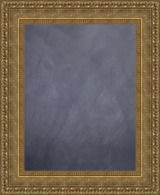 framed chalkboard