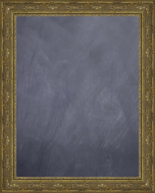 framed chalkboard