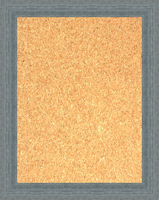 framed cork board