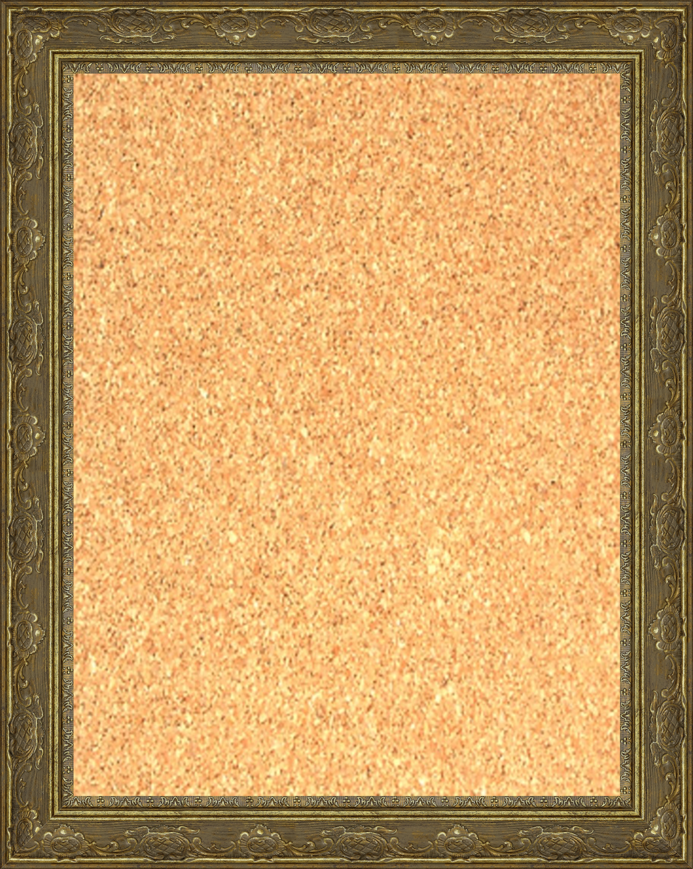 framed cork board