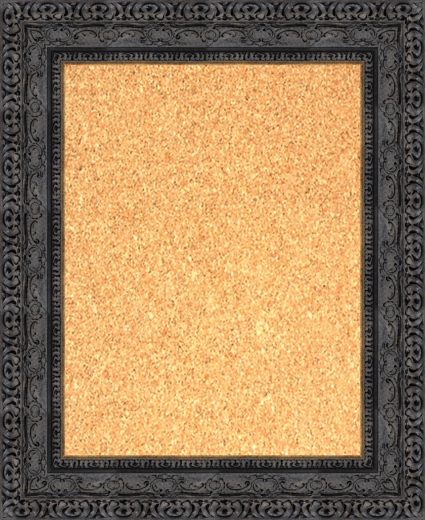 framed cork board