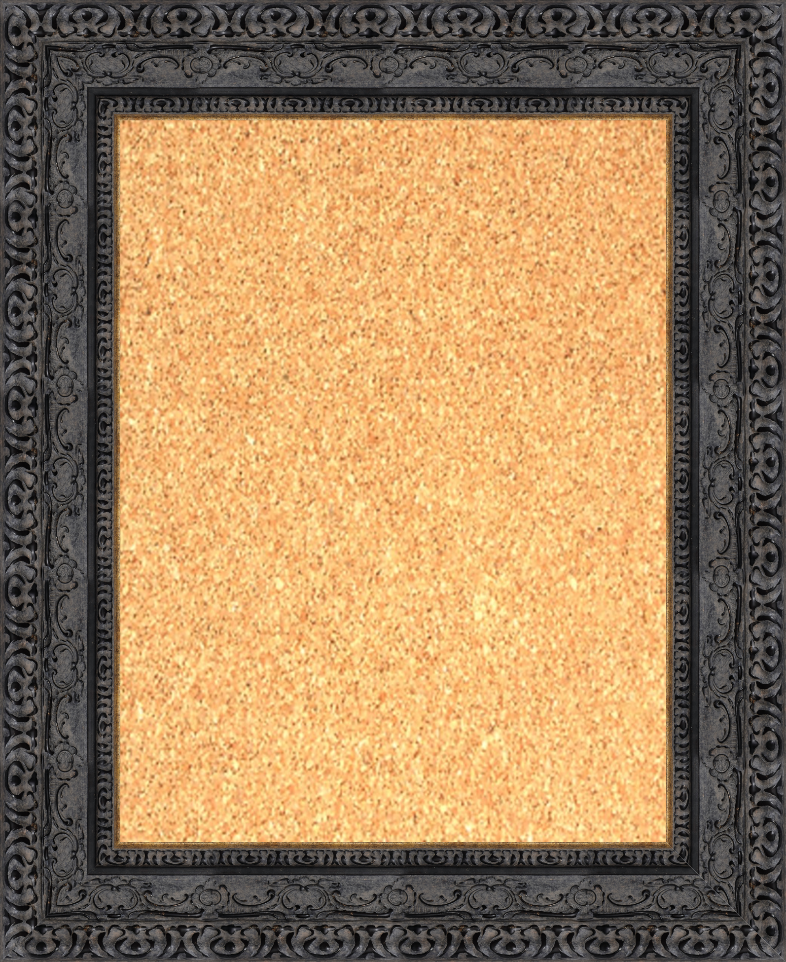 framed cork board