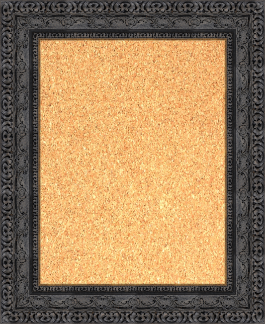 framed cork board