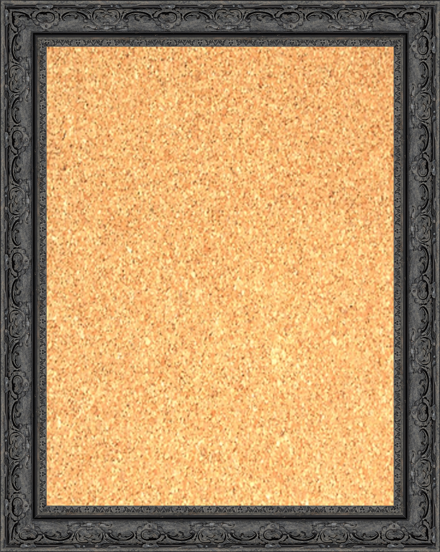 framed cork board