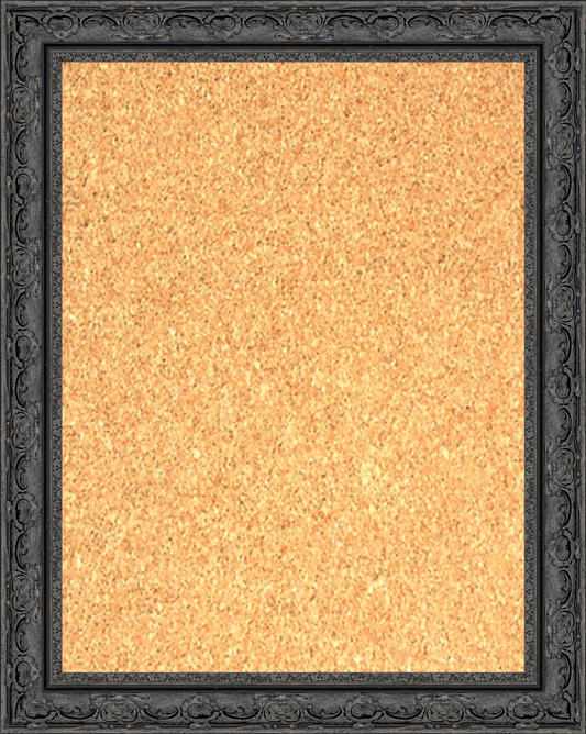 framed cork board
