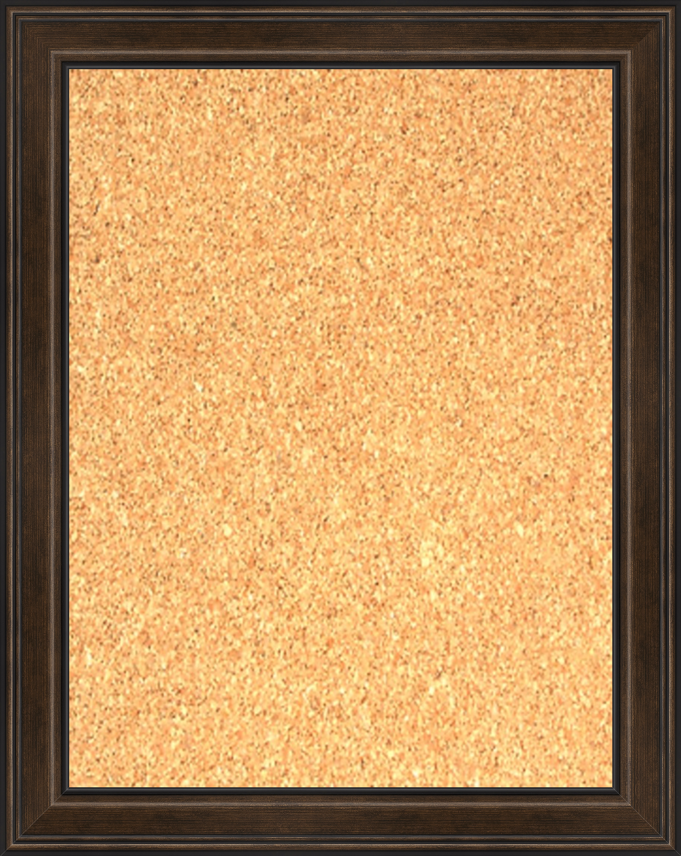 framed cork board