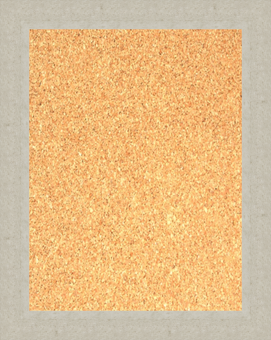 framed cork board