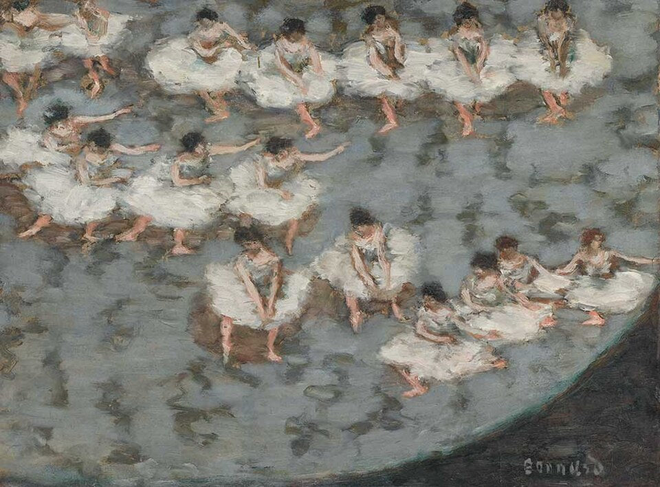 Pierre Bonnard Dancers - Hand Painted Oil Painting