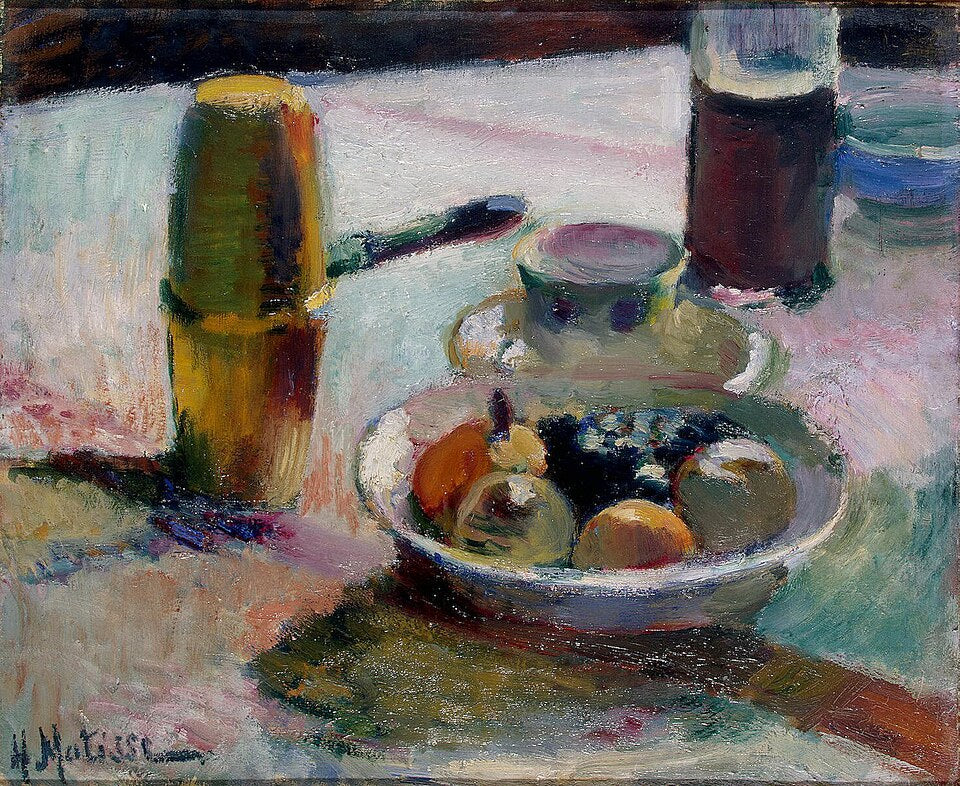 Henri Matisse Fruit and Coffee-Pot - Hand Painted Oil Painting