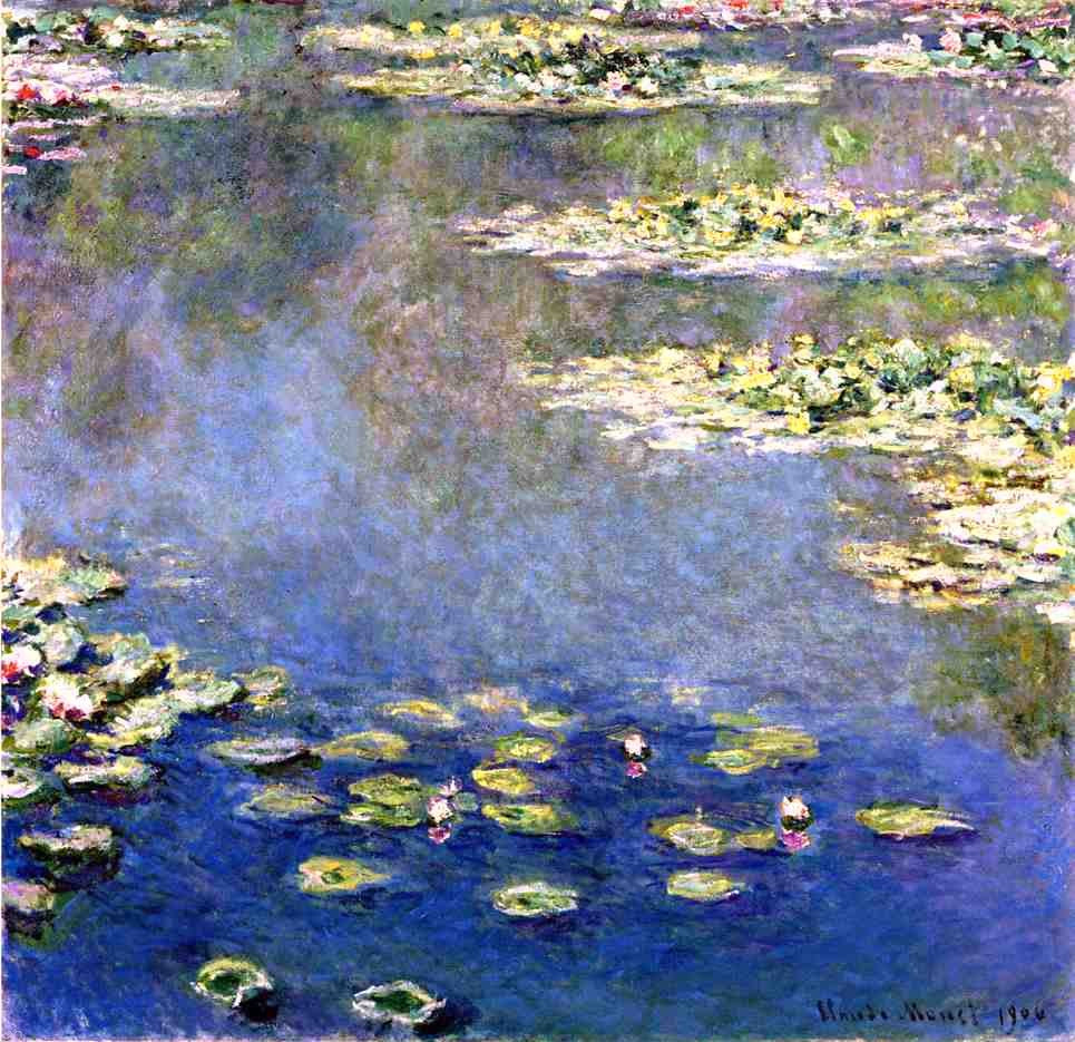  Claude Oscar Monet Water Lilies - Hand Painted Oil Painting