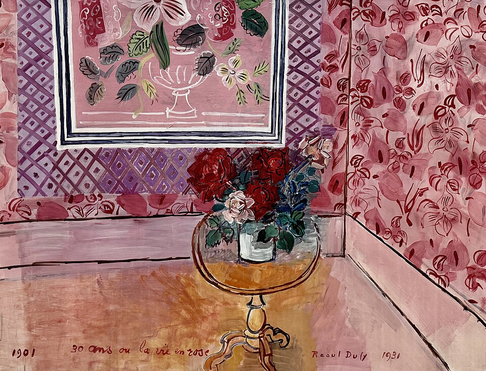 Raoul Dufy Thirty Years, or La Vie en Rose - Hand Painted Oil Painting
