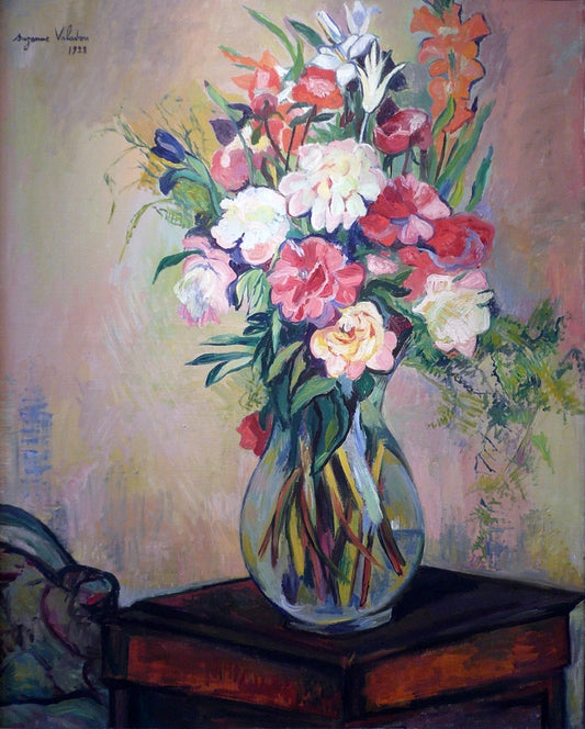 Suzanne Valadon Bouquet of Flowers - Hand Painted Oil Painting
