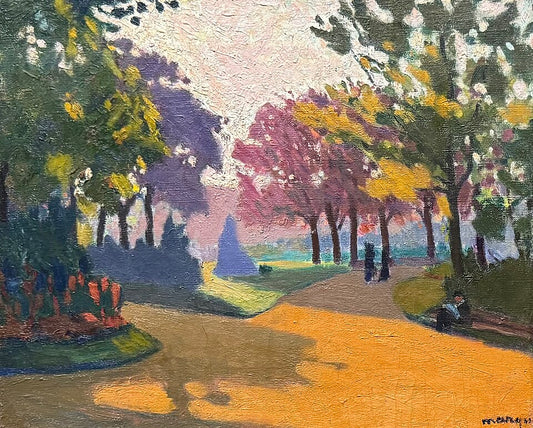Albert Marquet Luxembourg Gardens - Hand Painted Oil Painting