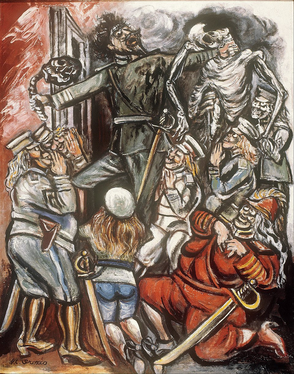 Jose Clemente Orozco The Demagogue - Hand Painted Oil Painting