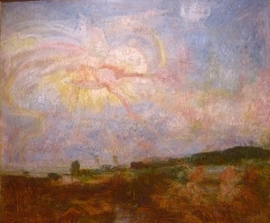James Ensor Adam and Eve Expelled from Paradise - Hand Painted Oil Painting